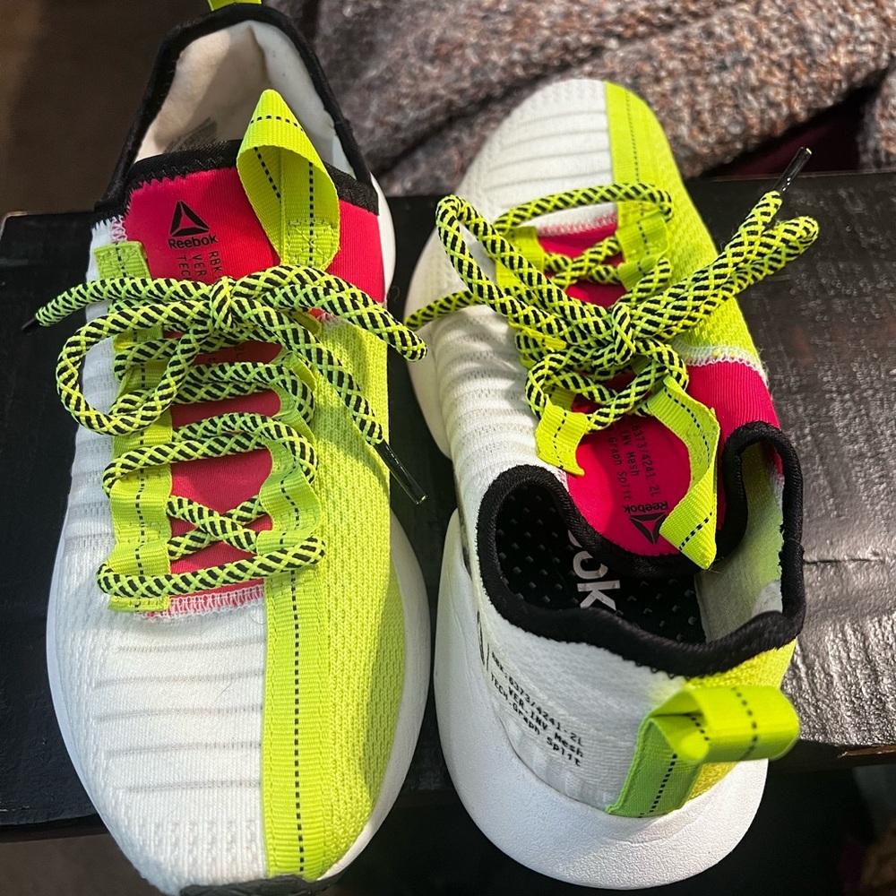 Reebok Sneakers - Neon Yellow and Pink